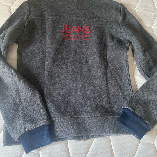 Dolce&Gabbana wool cardigan grey like new with zipper