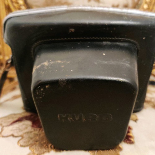 KIEV 19 camera used with leather case