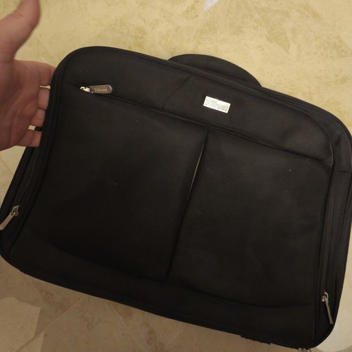 Laptop bag like new, black handheld