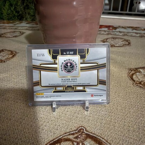 Nadir Hifi Panini Select EuroLeague 2025-26 memorabilia card 33/55