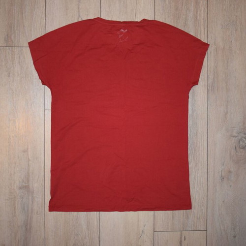Karl Lagerfeld T shirt women size L used, red