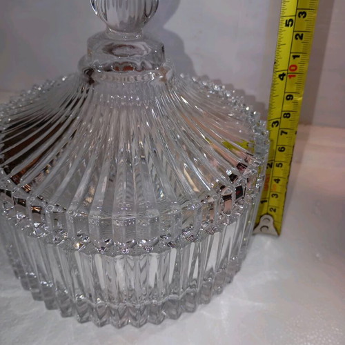 Glass fondant dish like new