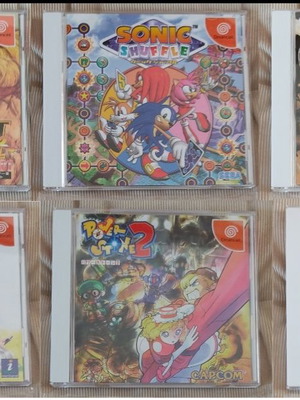 Παιχνίδια Sega Dreamcast σαν καινούργια, θήκες και manuals χωρίς δισκάκι