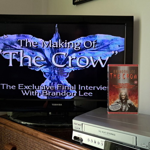 The Crow VHS PAL edition like new with English audio
