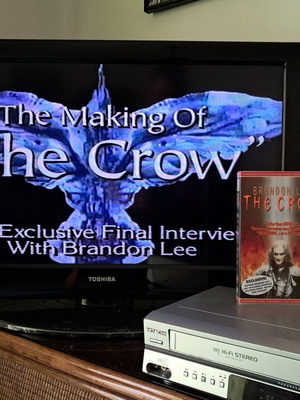 The Crow VHS PAL έκδοση σαν καινούργιο με αγγλικό audio