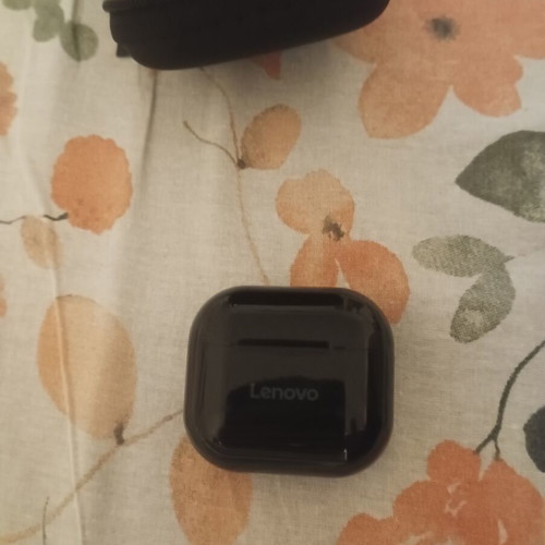 Lenovo wireless Bluetooth headset with charging case