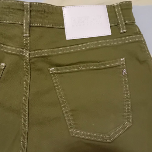 Replay women's cargo jogger pants khaki W26