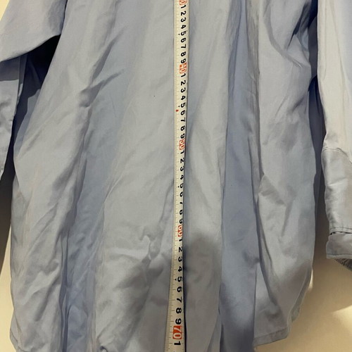 Zara baby blue oversized shirt new, soft cotton fabric