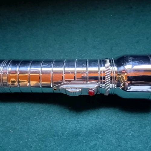 Vintage flashlight used