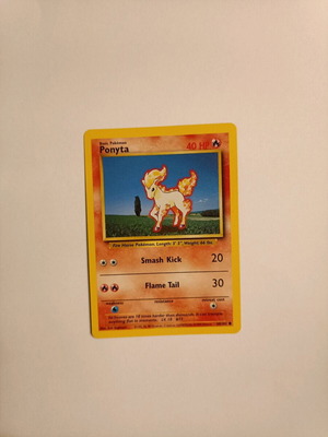 Ponyta (Base Set 60/102) 1999 Wizards Pokemon Card used