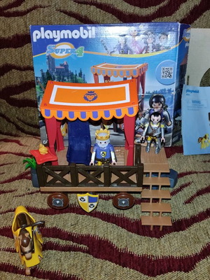 Playmobil 6695 Jousting Stand like new