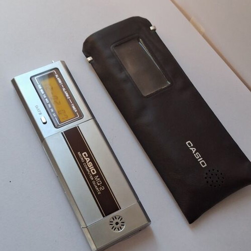 Casio MQ-2 Micro Computer Quartz calculator like new with case
