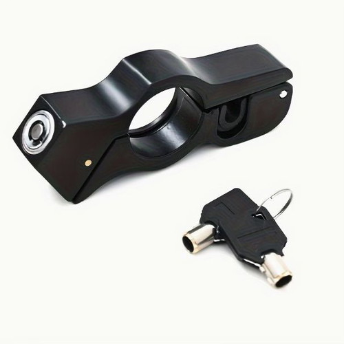 Motorcycle lock new with 2 keys, heavy-duty metal