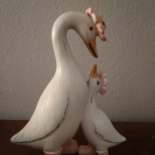 Figure with geese used