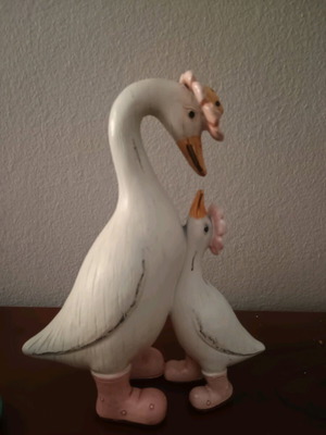 Figure with geese used