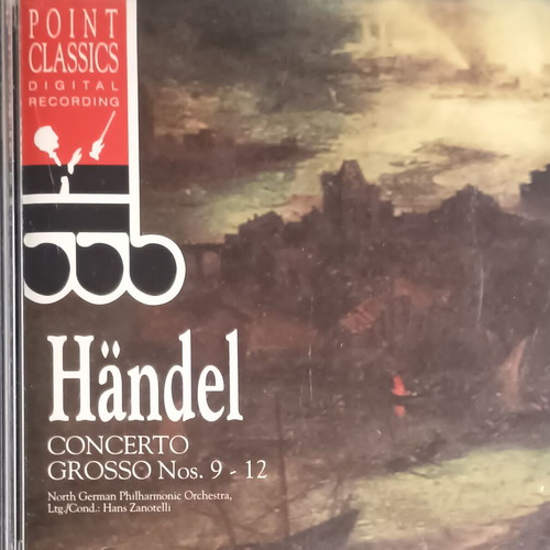 Handel Concerto Grosso 9-12 CD used, classical