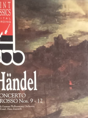 Handel Concerto Grosso 9-12 CD used, classical