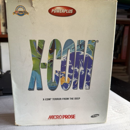 X-COM Terror from the Deep PC CDROM Powerplus Edition used, box and manual only