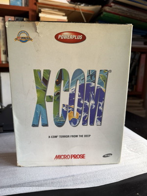 X-COM Terror from the Deep PC CDROM Powerplus Edition used, box and manual only