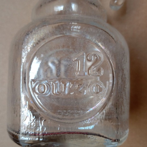 Glass Promotional Carafe "ΟΥΖΟ 12" used