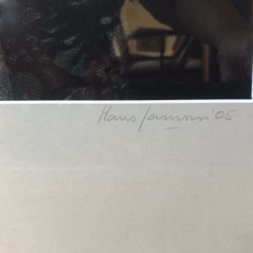 Collectible photograph 2005 signed and numbered, like new