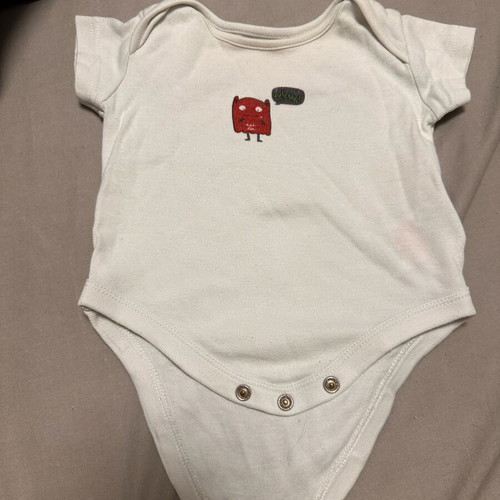 Baby bodysuit 1-3 months like new