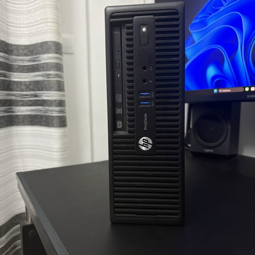 HP ProDesk 400 G3 SFF Desktop PC used, Intel i5, 8GB RAM, 120GB SSD, Radeon R5 340