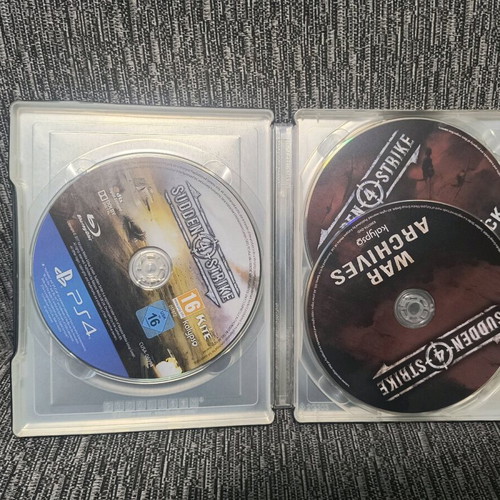 Sudden Strike 4 PS4 Steelbook edition like new