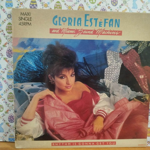 Gloria Estefan And Miami Sound Machine Rhythm Is Gonna Get You vinyl record used, pop