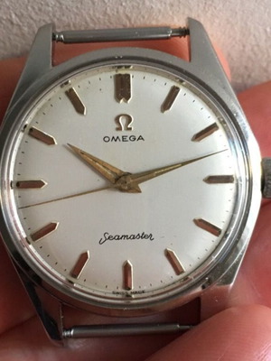 Omega Seamaster ref.2996 μεταχειρισμένο, μηχανικό ρολόι χωρίς μπρασελέ