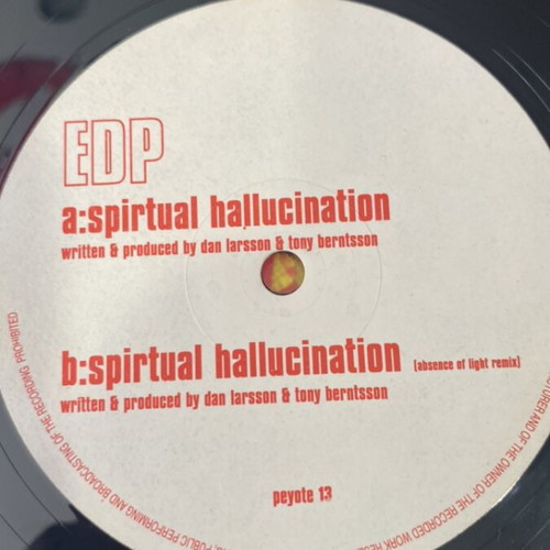 Goa trance vinyl record used, electronic genre