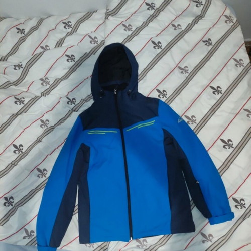 McKinley winter jacket men's size M used, blue with hood
