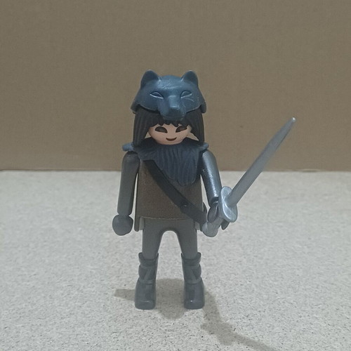 Playmobil Wolf Knight figure like new