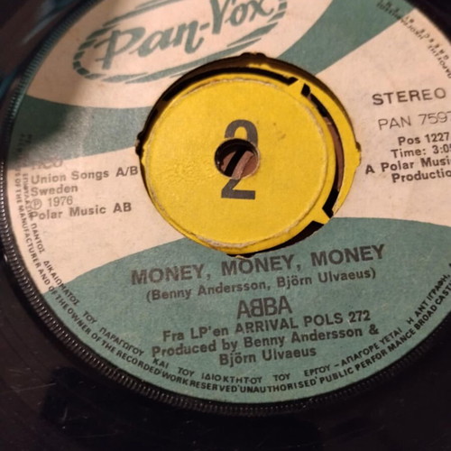 Various vinyl records used