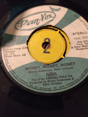 Various vinyl records used