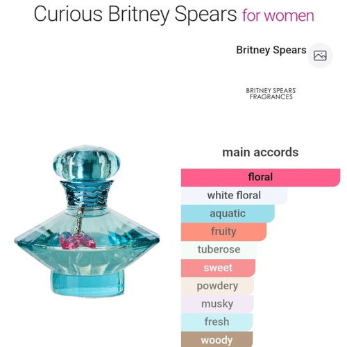 Curious by Britney Spears 100ml EDP new authentic perfume