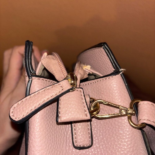 Shoulder bag new in soft pink color with long strap