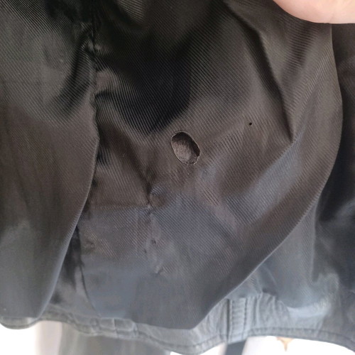Vintage leather jacket Gestuz used, size M