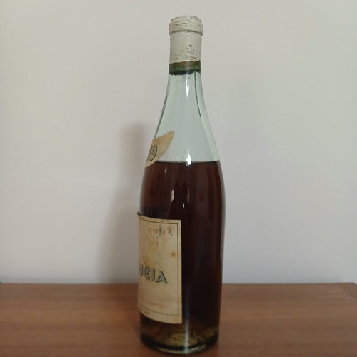 Mantineia 1959 sealed collectible wine bottle, Andreas Kampas