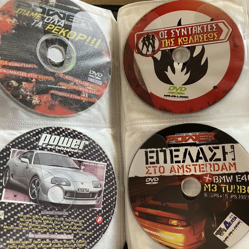 Fast and Furious DVD pack of 17 used movies with racing cars