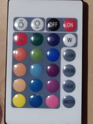 Προβολέας RGB LED 50W καινούργιος, αδιάβροχος με τηλεχειρισμό
