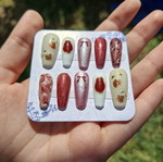 Press On Nails New Set with Application Tools