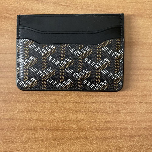 Goyard wallet new, never used