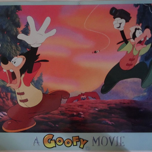 A Goofy Movie Disney authentic cinema photos set of 8 like new