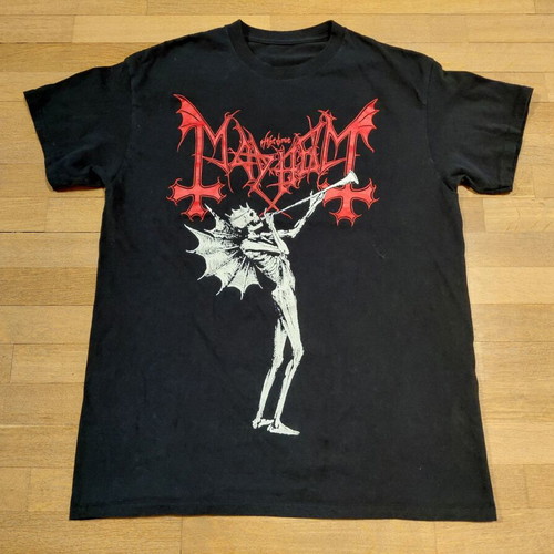 Mayhem Death Dealer shirt like new, black, size M