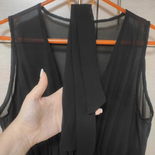 Brand new - Long sleeveless kimono coat beach coverup summer sarong slit