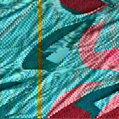 Karavan φόρεμα ολοκαίνουργιο με ετικέτες, animal print πράσινο