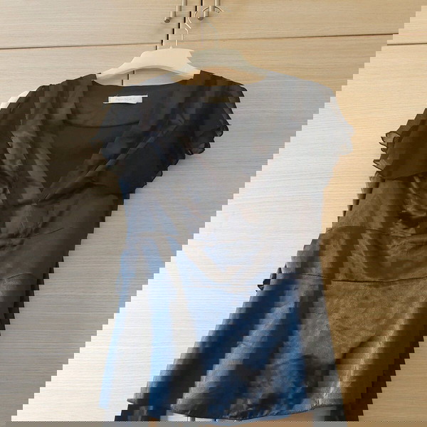 Passager μαύρο μπλουζάκι σατέν size Small
