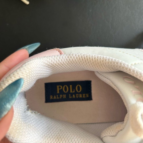 Polo Ralph Lauren Athletic Shoes like new, size 38, pink and turquoise