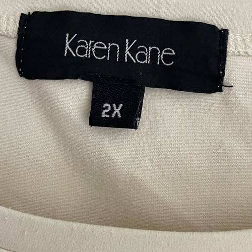 Women's top used, size XXL, white with stains